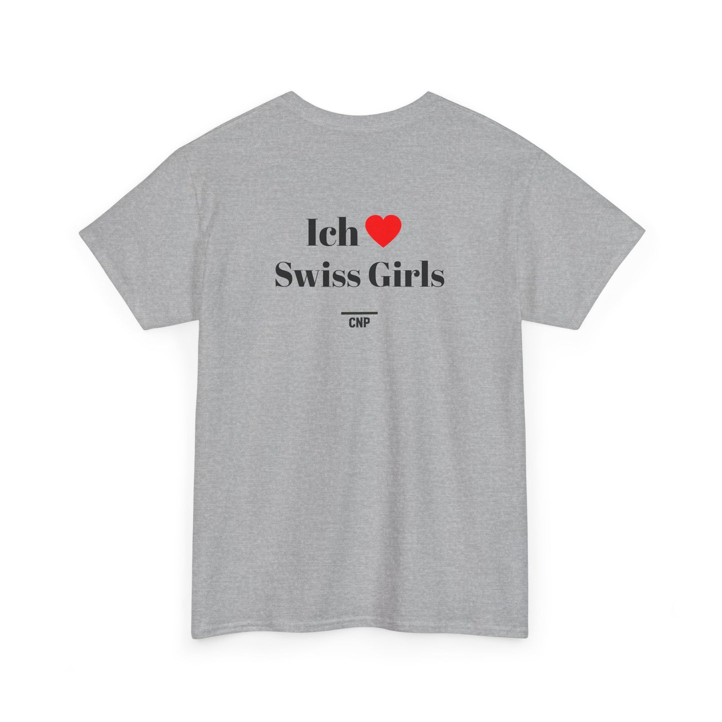 “Ich❤️Swiss Girls” Unisex Heavy Cotton Tee