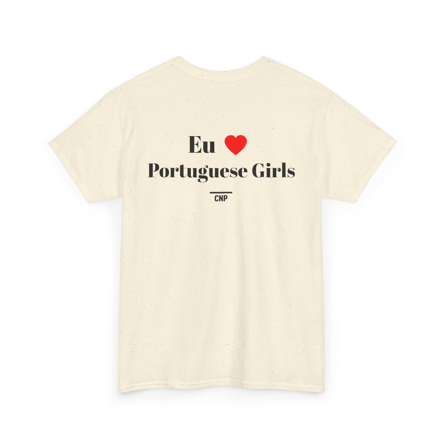“Eu❤️Portuguese Girls” Unisex Heavy Cotton Tee