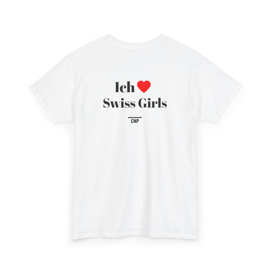 “Ich❤️Swiss Girls” Unisex Heavy Cotton Tee