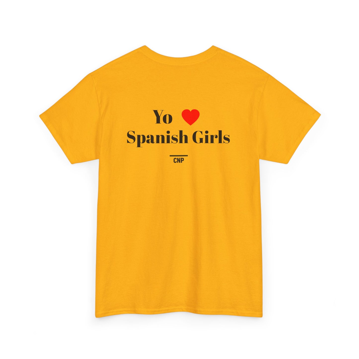 “Yo ❤️Spanish Girls” Unisex Heavy Cotton Tee
