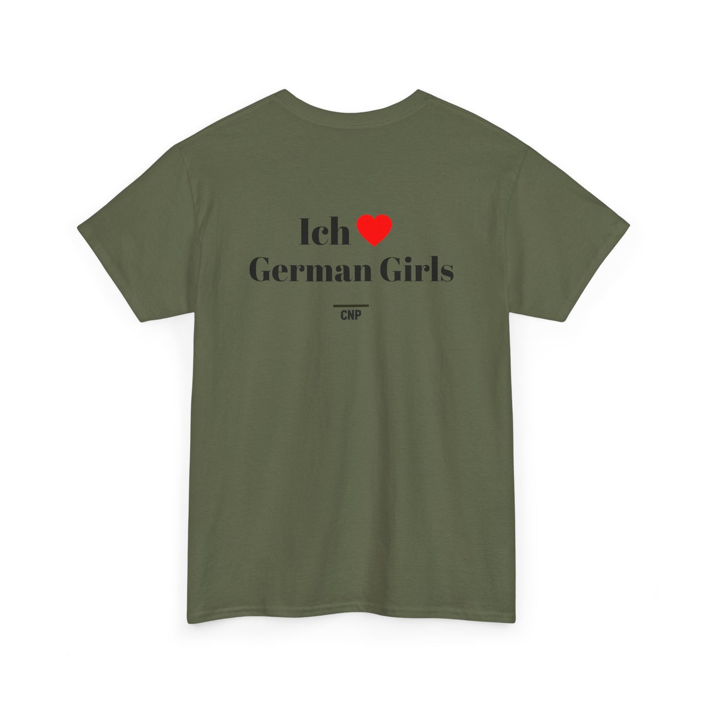 “Ich ❤️German Girls” Unisex Heavy Cotton Tee