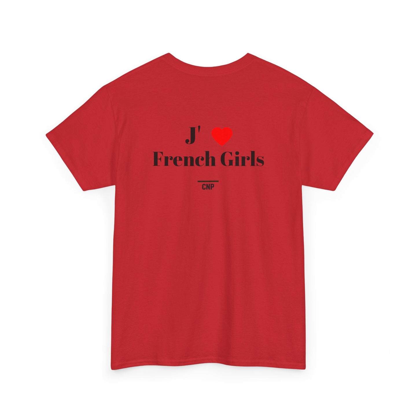 “J’❤️French Girls” Unisex Heavy Cotton Tee