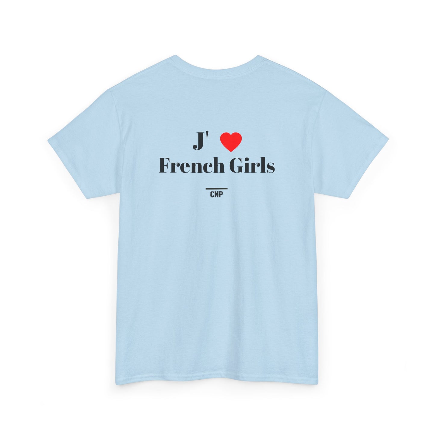 “J’❤️French Girls” Unisex Heavy Cotton Tee