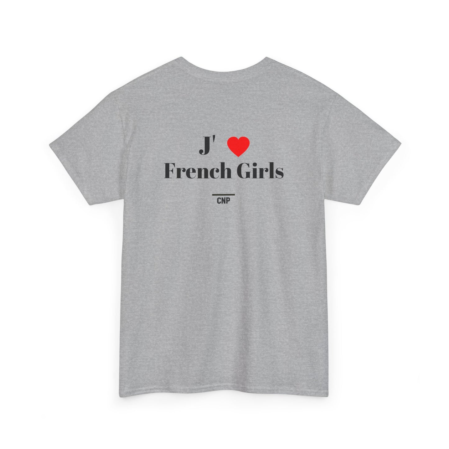 “J’❤️French Girls” Unisex Heavy Cotton Tee