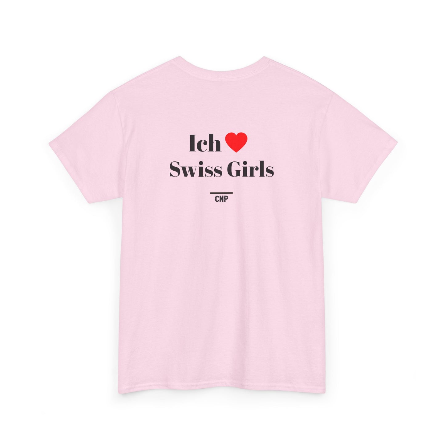“Ich❤️Swiss Girls” Unisex Heavy Cotton Tee