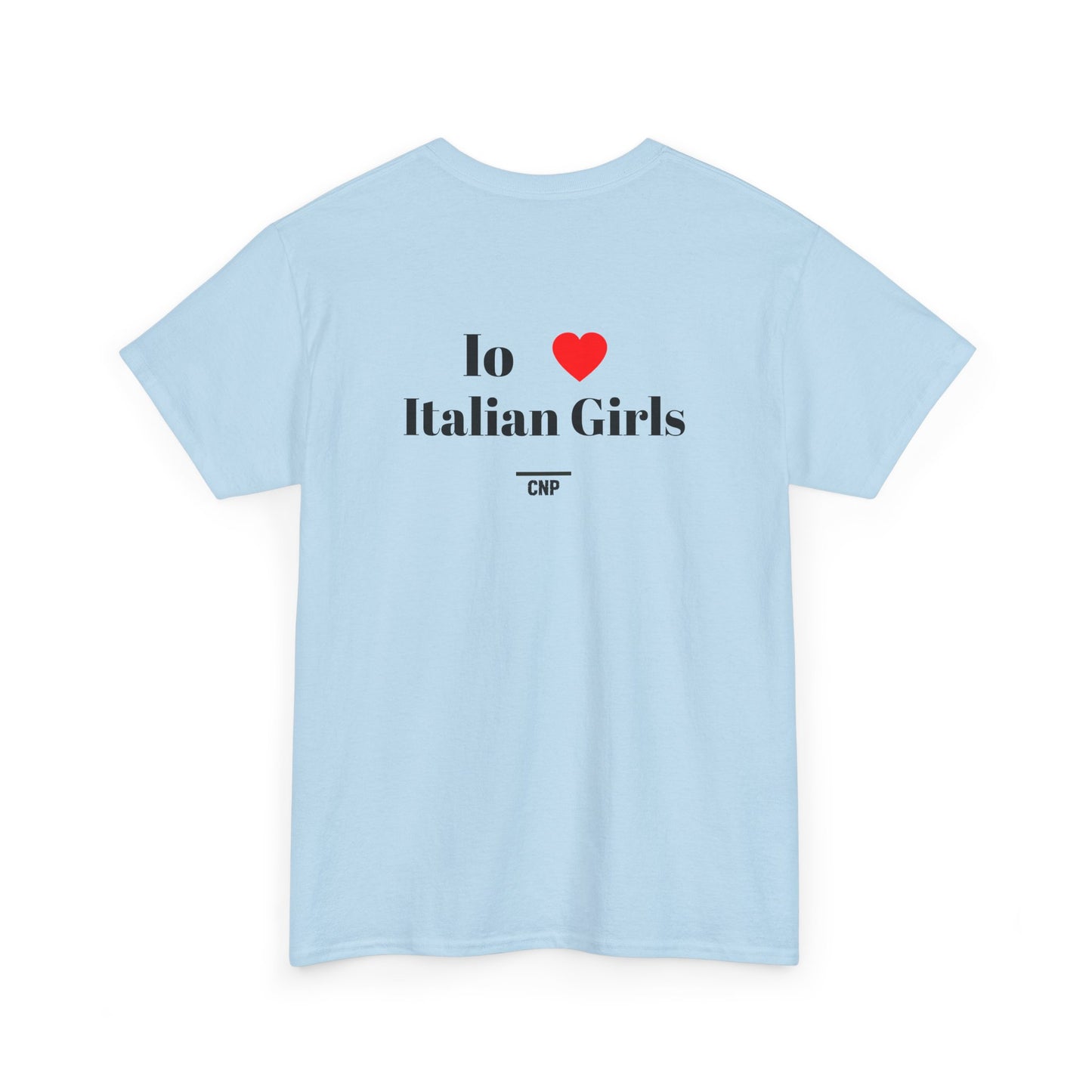“Io ❤️Italian Girls” Unisex Heavy Cotton Tee