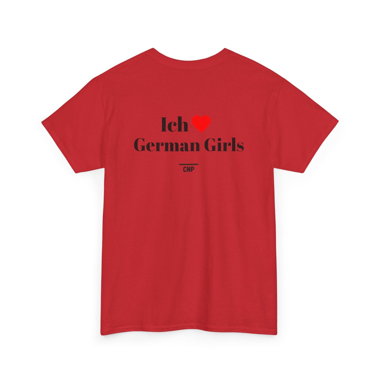 “Ich ❤️German Girls” Unisex Heavy Cotton Tee