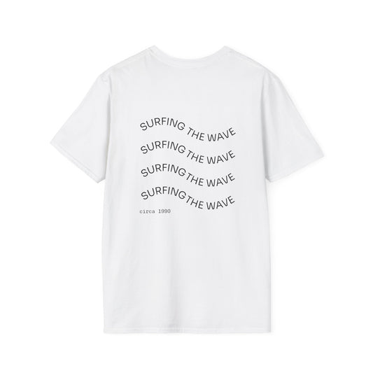 Sarcasm University T-Shirt | Surfing the Wave Tee | Funny Graphic Shirt | Unisex Casual Wear | Gift for Surfing Lovers