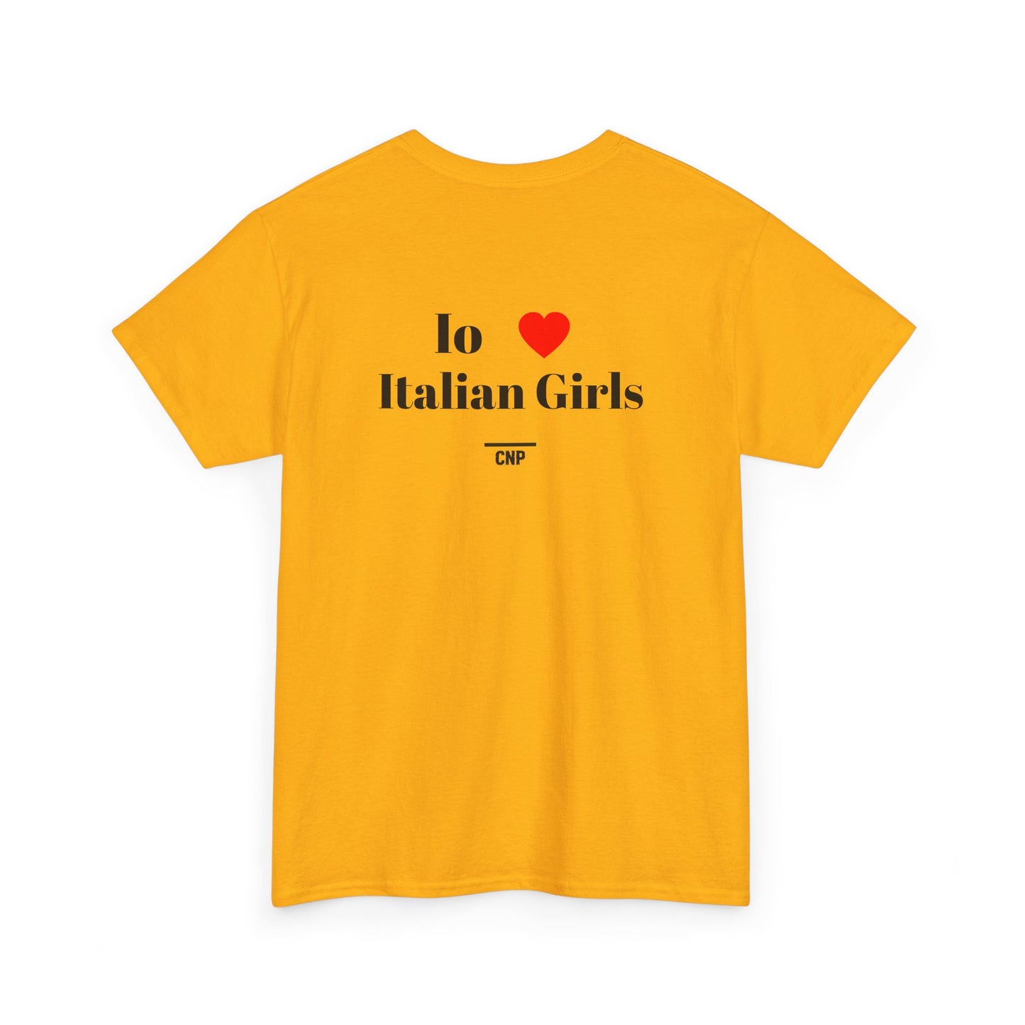“Io ❤️Italian Girls” Unisex Heavy Cotton Tee