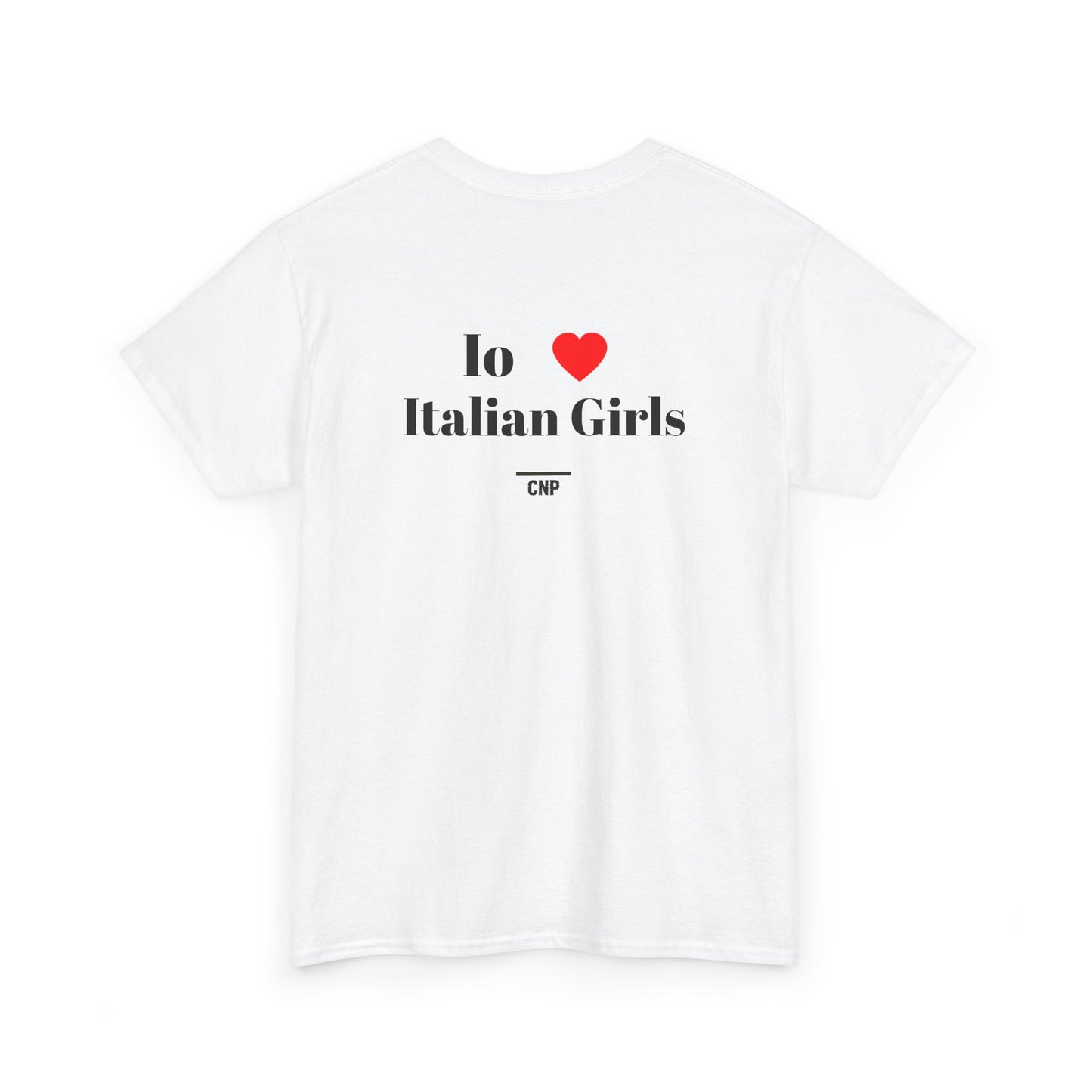 “Io ❤️Italian Girls” Unisex Heavy Cotton Tee