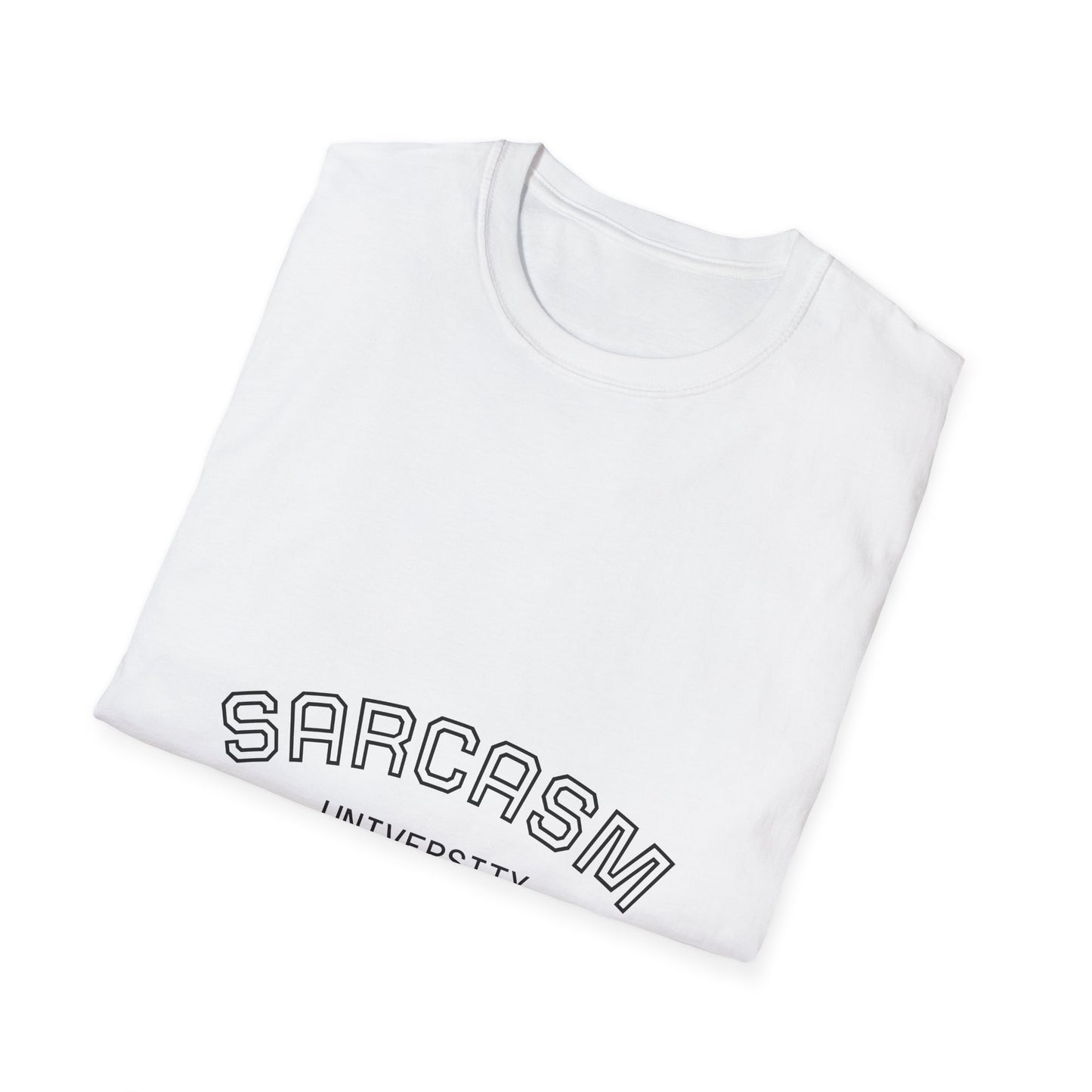 Sarcasm University T-Shirt | Surfing the Wave Tee | Funny Graphic Shirt | Unisex Casual Wear | Gift for Surfing Lovers