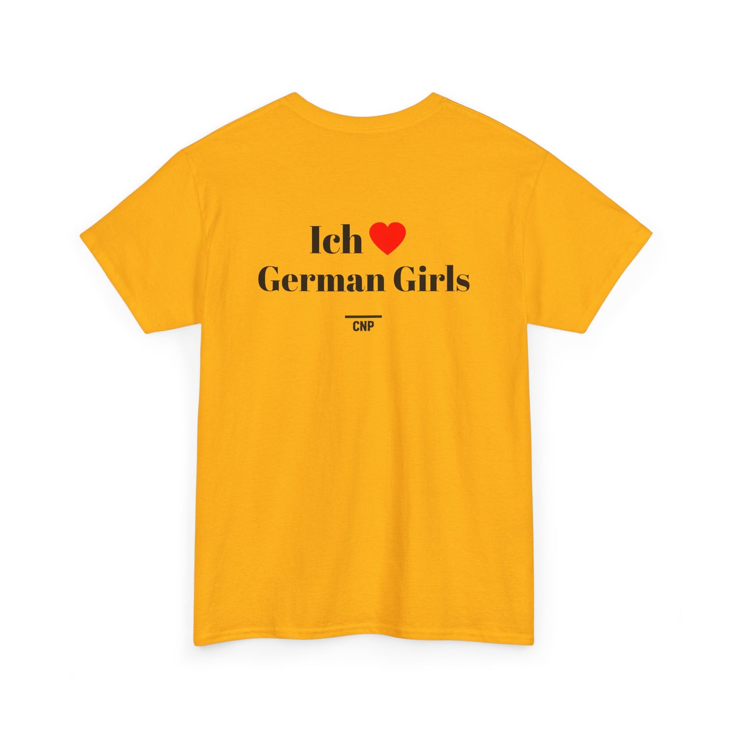 “Ich ❤️German Girls” Unisex Heavy Cotton Tee