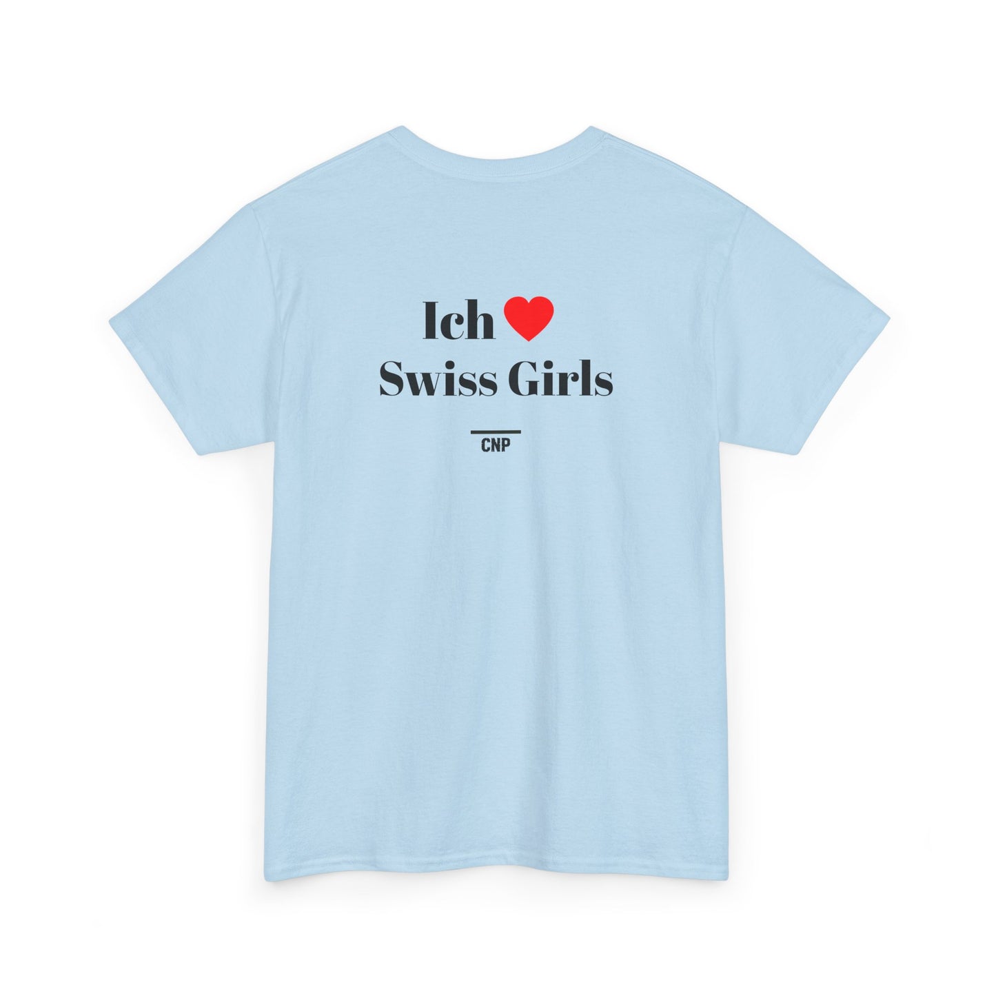 “Ich❤️Swiss Girls” Unisex Heavy Cotton Tee