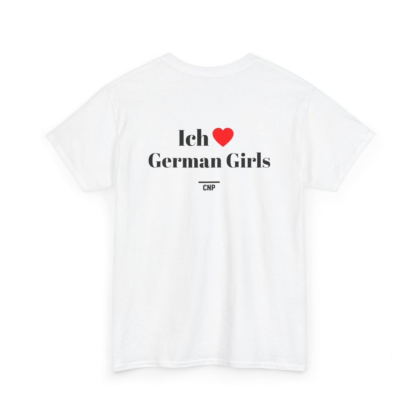 “Ich ❤️German Girls” Unisex Heavy Cotton Tee