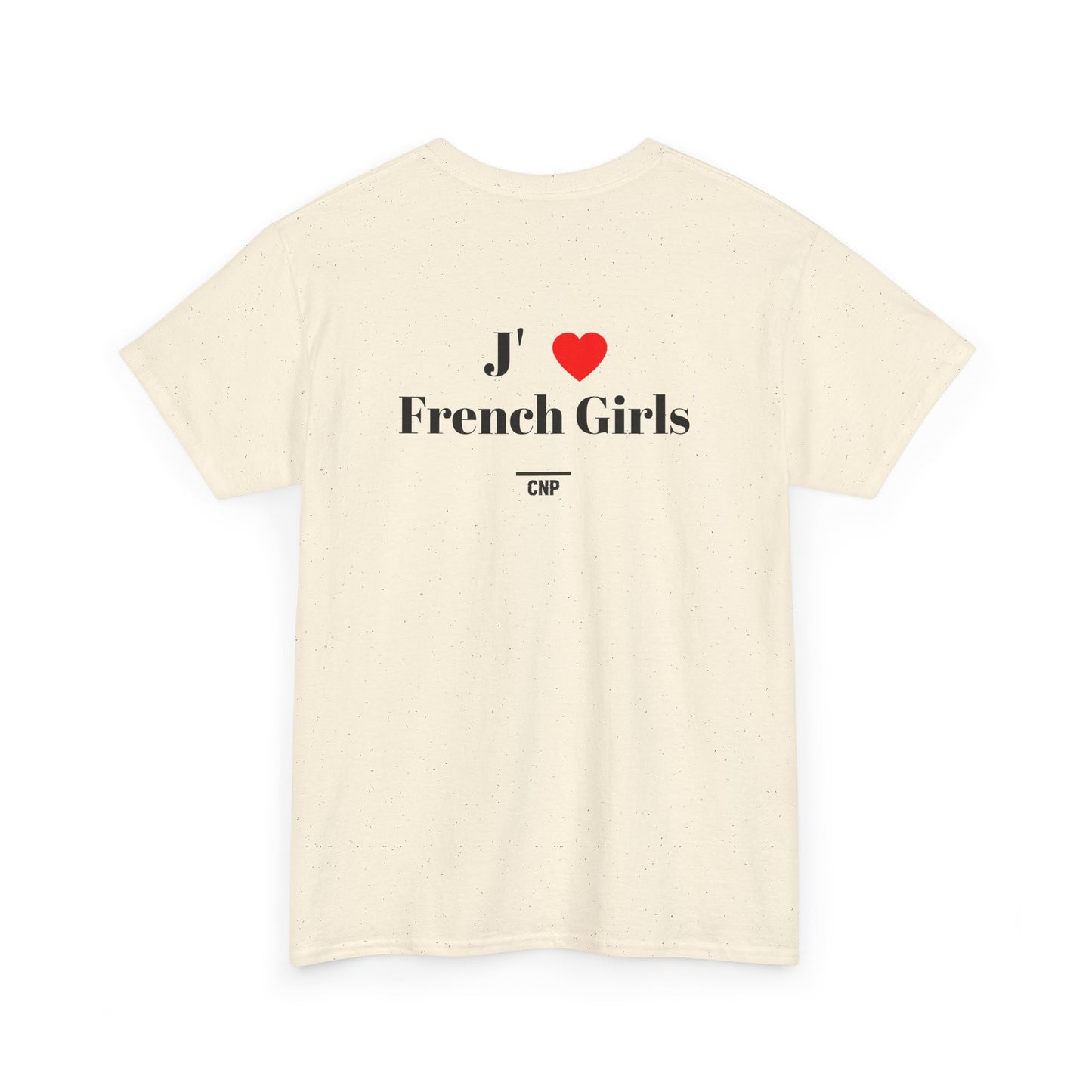 “J’❤️French Girls” Unisex Heavy Cotton Tee
