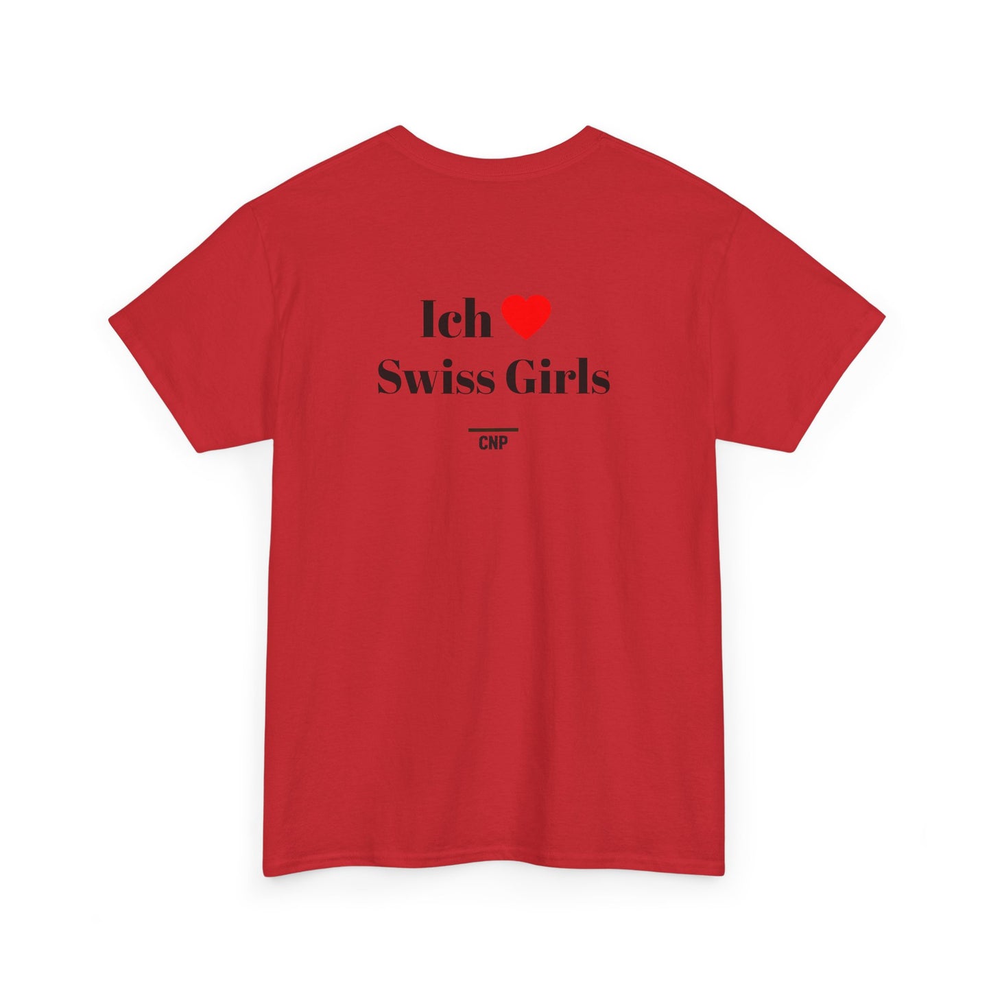 “Ich❤️Swiss Girls” Unisex Heavy Cotton Tee