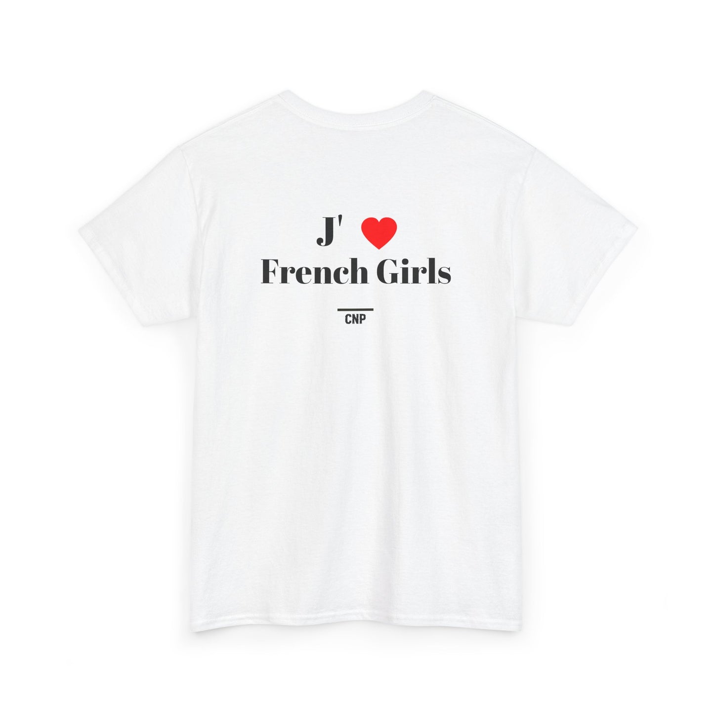 “J’❤️French Girls” Unisex Heavy Cotton Tee