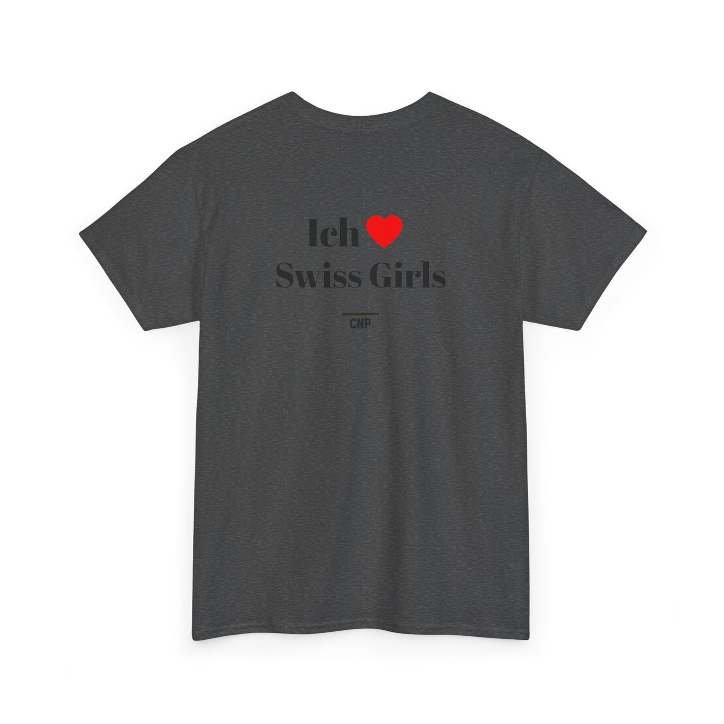 “Ich❤️Swiss Girls” Unisex Heavy Cotton Tee