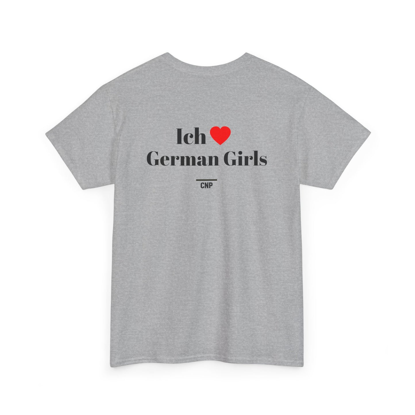 “Ich ❤️German Girls” Unisex Heavy Cotton Tee