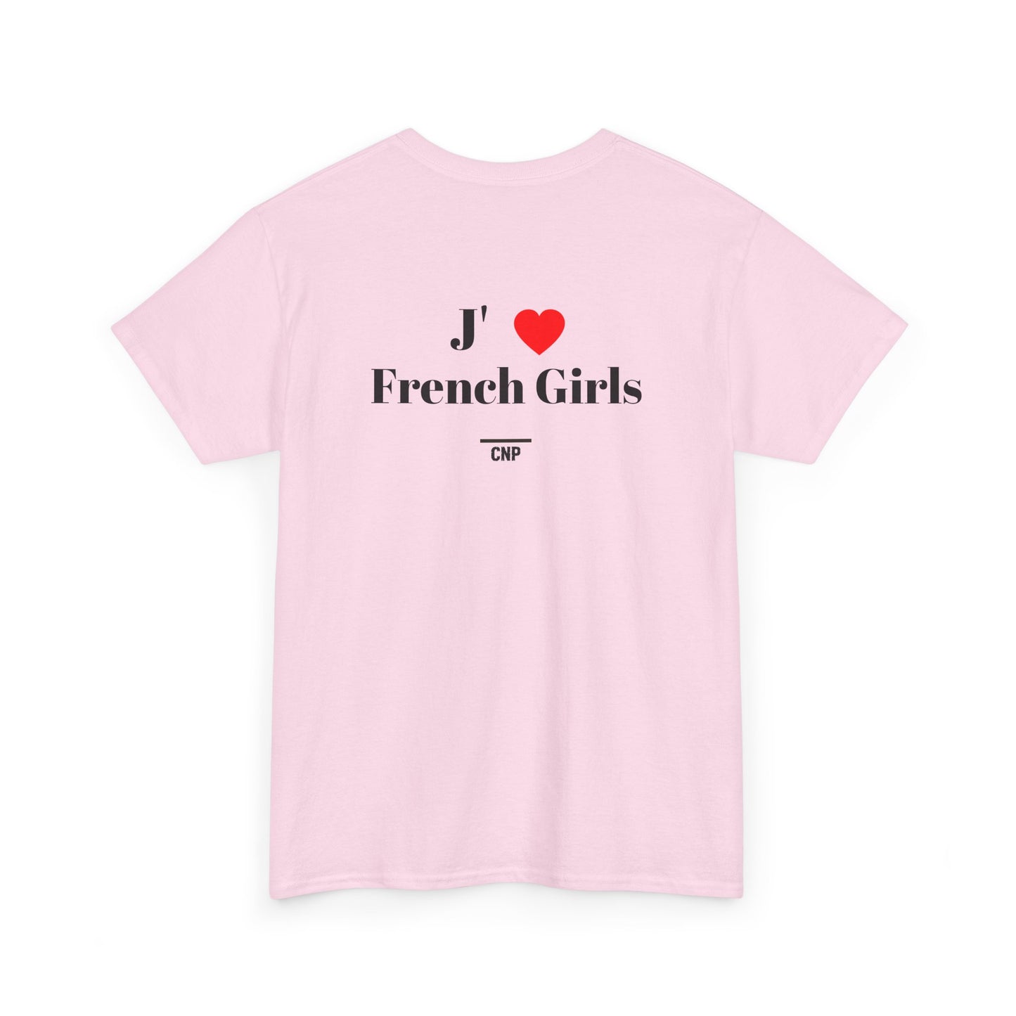 “J’❤️French Girls” Unisex Heavy Cotton Tee